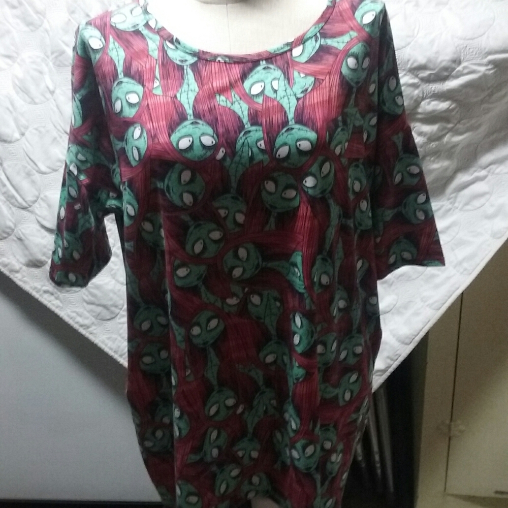 LuLaRoe Nightmare Before Christmas shift dress